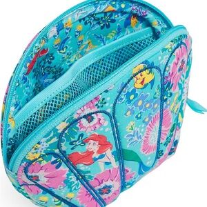 Vera Bradley, the Ariel Floral Shell Cosmetic Bag